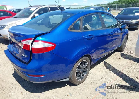 2018 Ford Fiesta Se из США, поврежденный, VIN 3FADP4BJ3JM140249